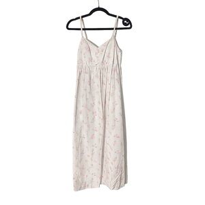 Shabby Chic Pink Floral Chemise | Cotton · Cottagecore / Romantic Sleepwear